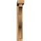 Ekena Millwork Funston Block Rough Sawn Bracket w/ Offset Brace, Western Red Cedar, 4"W x 26"D x 26"H BKT0402X26X26FST05RWR - alternate 4